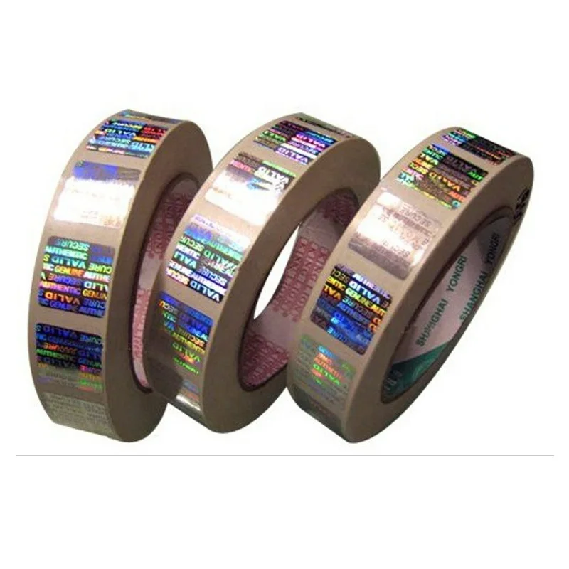 Custom Holographic Label Printing Warranty Hologram Packaging Security Label Sticker