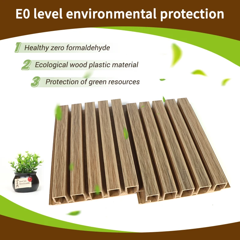 Superior Quality Proper Price Outdoor WPC Wall Cladding 3d Insulated Wainscoting Panels Wood Wall Panels