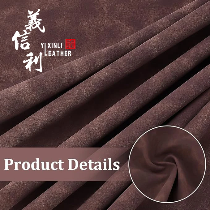 Frosted Black Soft Faux Suede Leatherette PU Sheets - Ideal for Handicraft DIY, Photography Backgrounds, and Decorative Projects