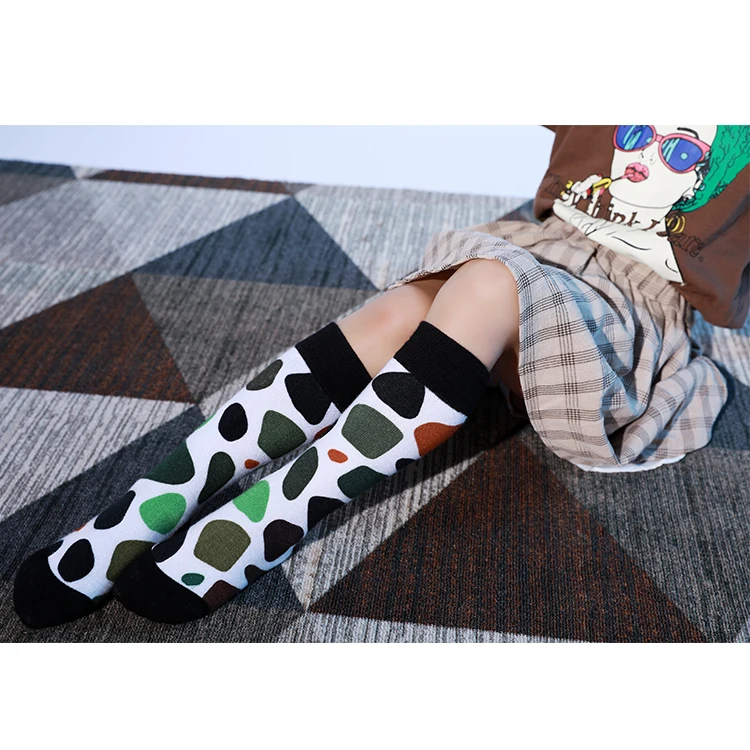 
 Новый дизайн, красочные полосатые детские гольфы, носки для детей  