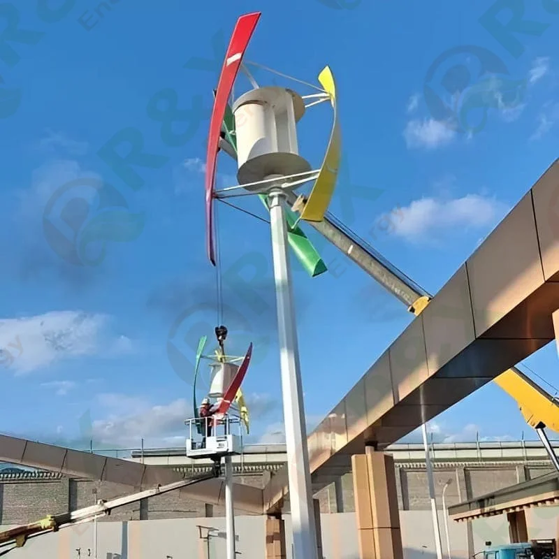Free Energy Household Wind Generator 3kw 5kw 10kw 15kw Vertical Axis Maglev Wind Turbine