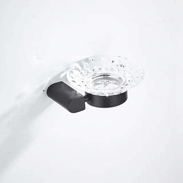 Bobao Stainless Steel Bathroom Accessories Black Modern Washroom Pendant Set