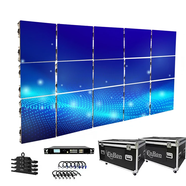 Outdoor LED Panel Size 500x500mm LED Display Screen Stage Background LED Module Video Wall Ground Support Stack System