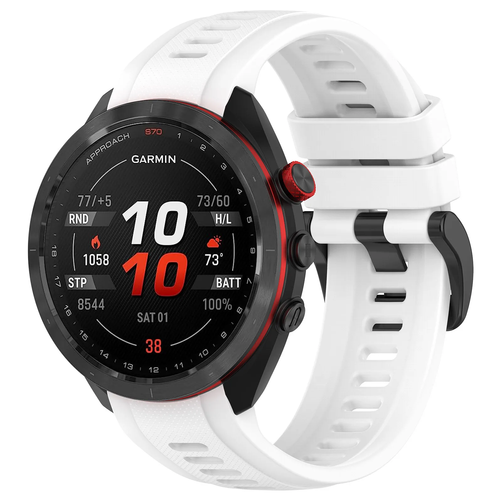 Soft Silicone Strap 20mm 22mm Watch Band Bracelet for Garmin Approach S70 43mm 47mm Replaceable Rubber Wristband