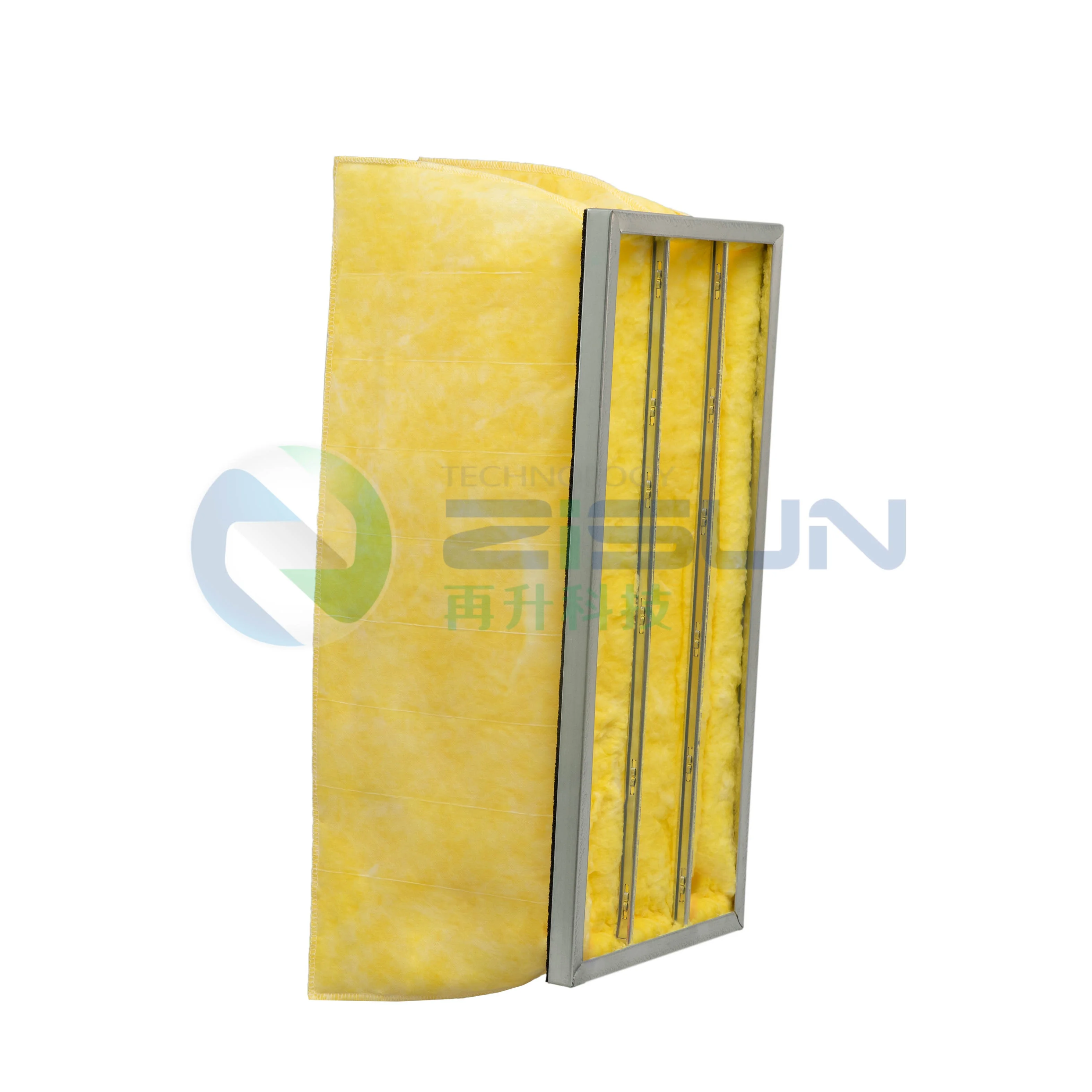 Aluminum Frame Multi Pocket 287*592*300-3V G3 Bag Air Filter