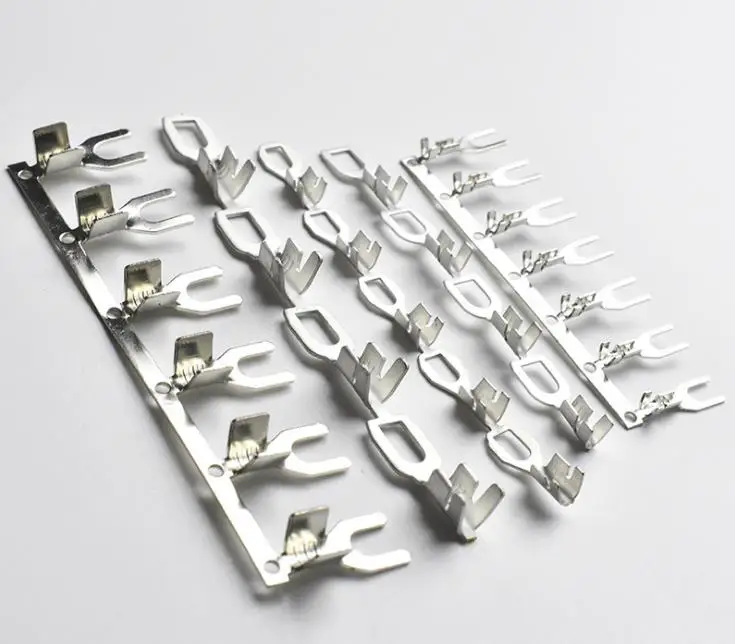 Customized 4.2mm Pitch MiniFit 5556 Crimp Stamping Brass Lugs Female Male Auto Electrical Pins Wire Splice Terminal Connector