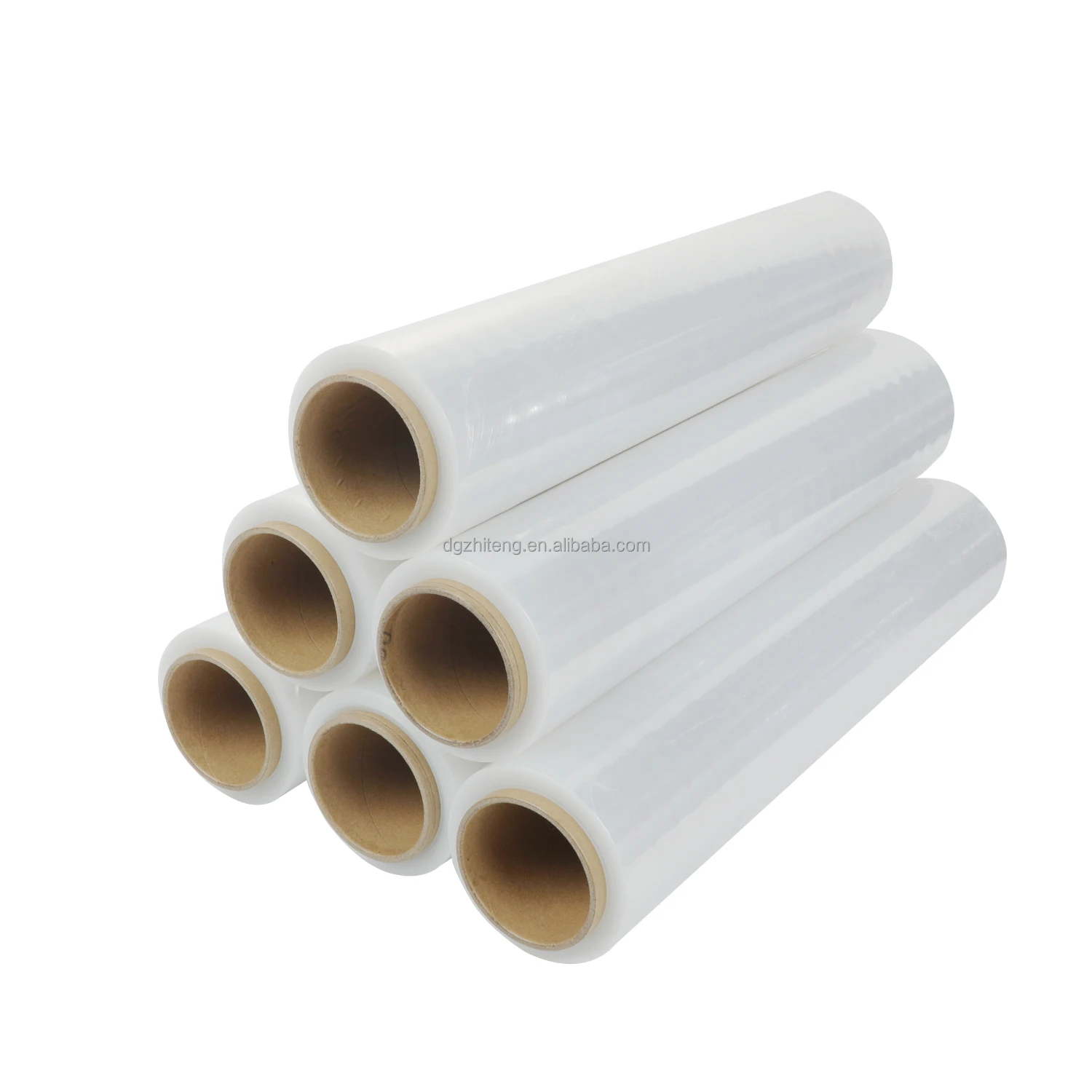 Stretch Wrap Plastic Film Jumbo Roll Stretch Film for Pallet Wrapping and Food Packaging