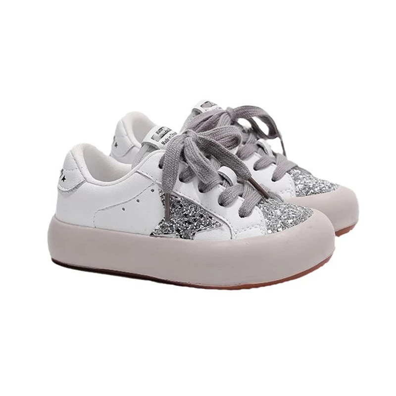 Toddler Baby Girls Boys Sneaker Shoes Sequin Star Spring Autumn Kids Cricket Shoes Little Baby Fashion Casual Sneaker Shoes
