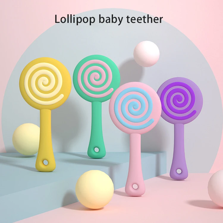 custom  soft  baby  teething teethers food grade Safety bpa free silicone baby teethers