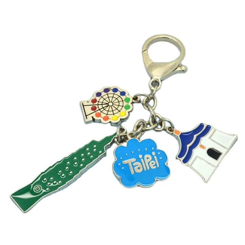 Wholesale Metal Personal Sublimation Keychain Craft Custom Design Logo Funny Gifts Key