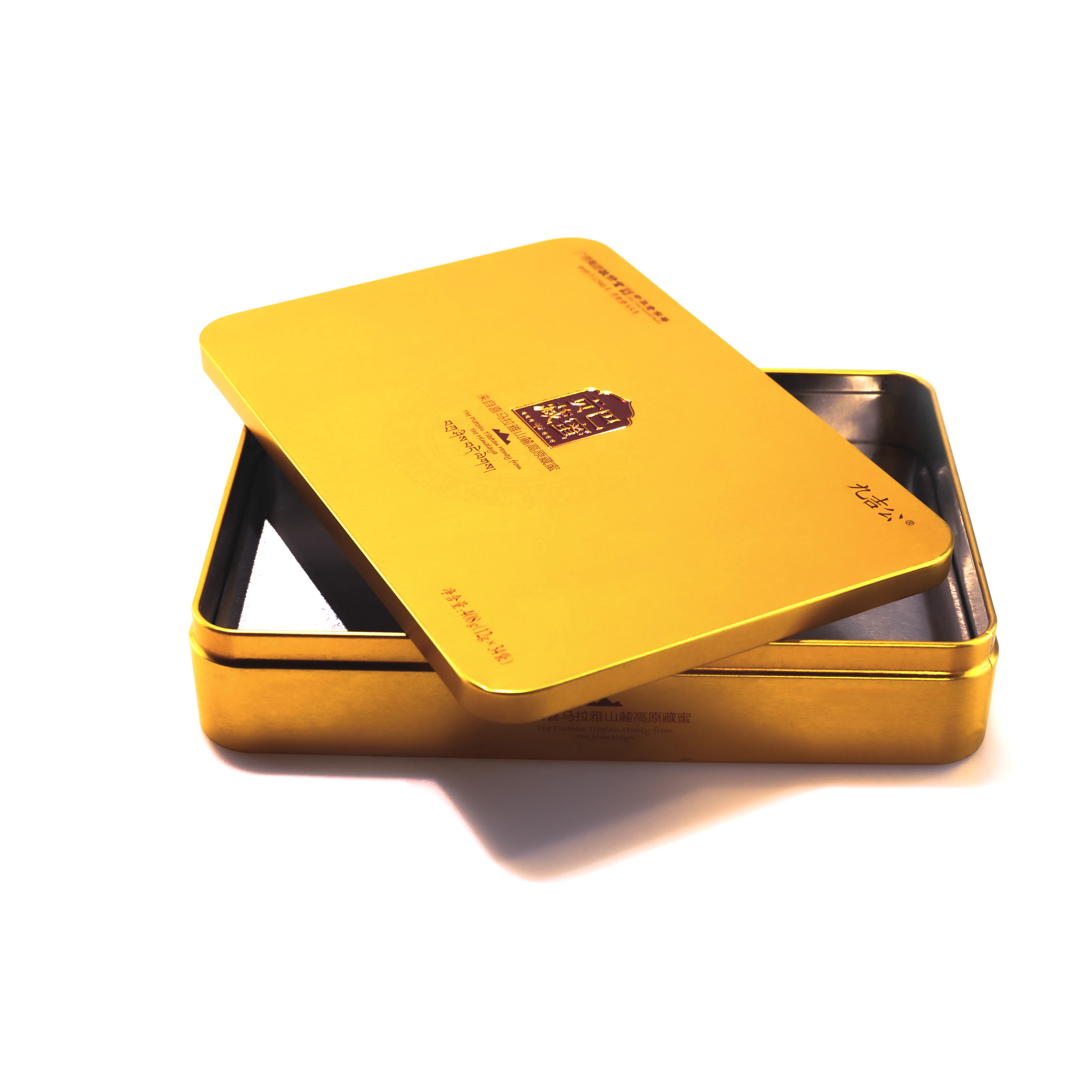 Custom Multi Colors Metal Tea Cylinder Container Airtight Mini Tin metal tin box with handle