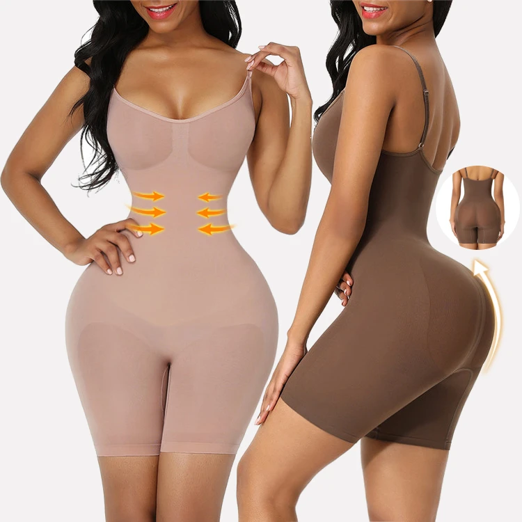 
High Quality Power Slimming Women Bodysuits in Shelf Bra Girdles Shapewear 