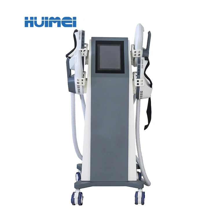 weight loss electronic muscle stimulator ems body sculpting emslim equipment machine 4 handle 15 tesla rf 2023