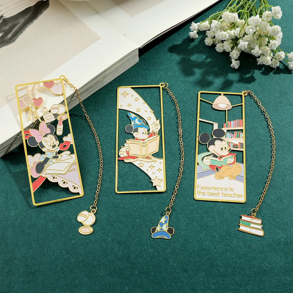 Cute Cartoon Bookmarks Creative Anime Mouse Learning Bookmarks For Students Stationery Gift Wholesale