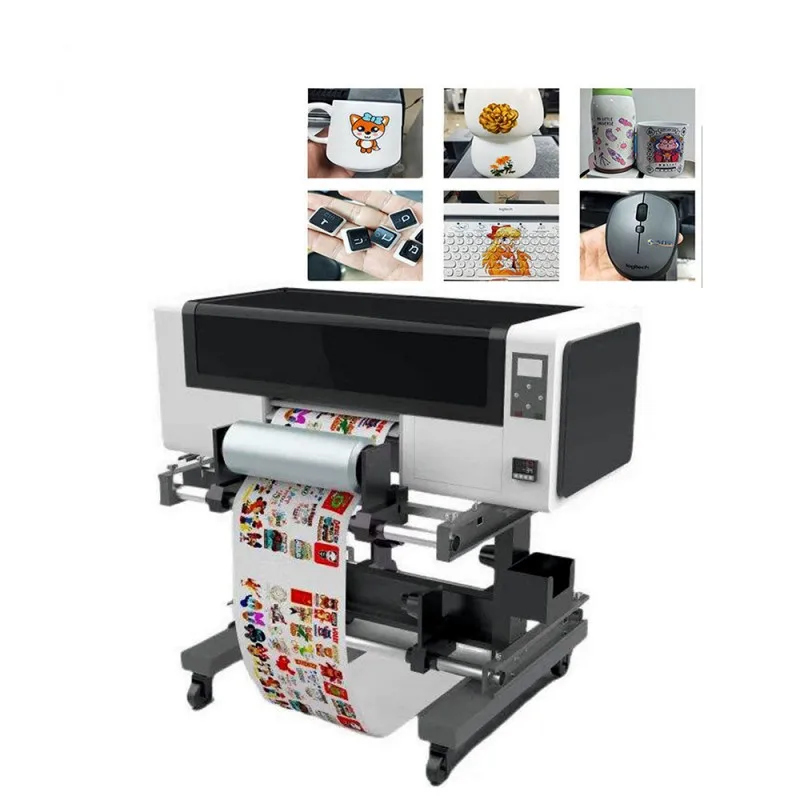 High Quality Espon XP600 Printing Head A3 UV DTF Printer with A B Film