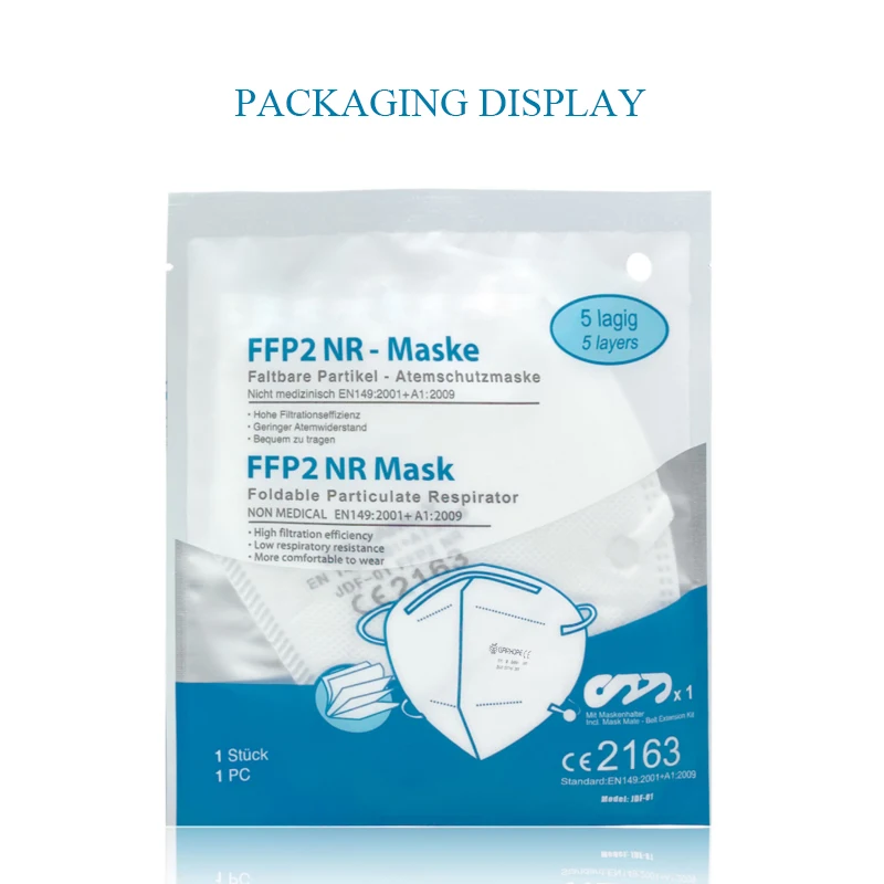 Custom Kn95 Mask cubrebocas-kn95 Color Ce Certified Approved 5 Layer Cup Dust