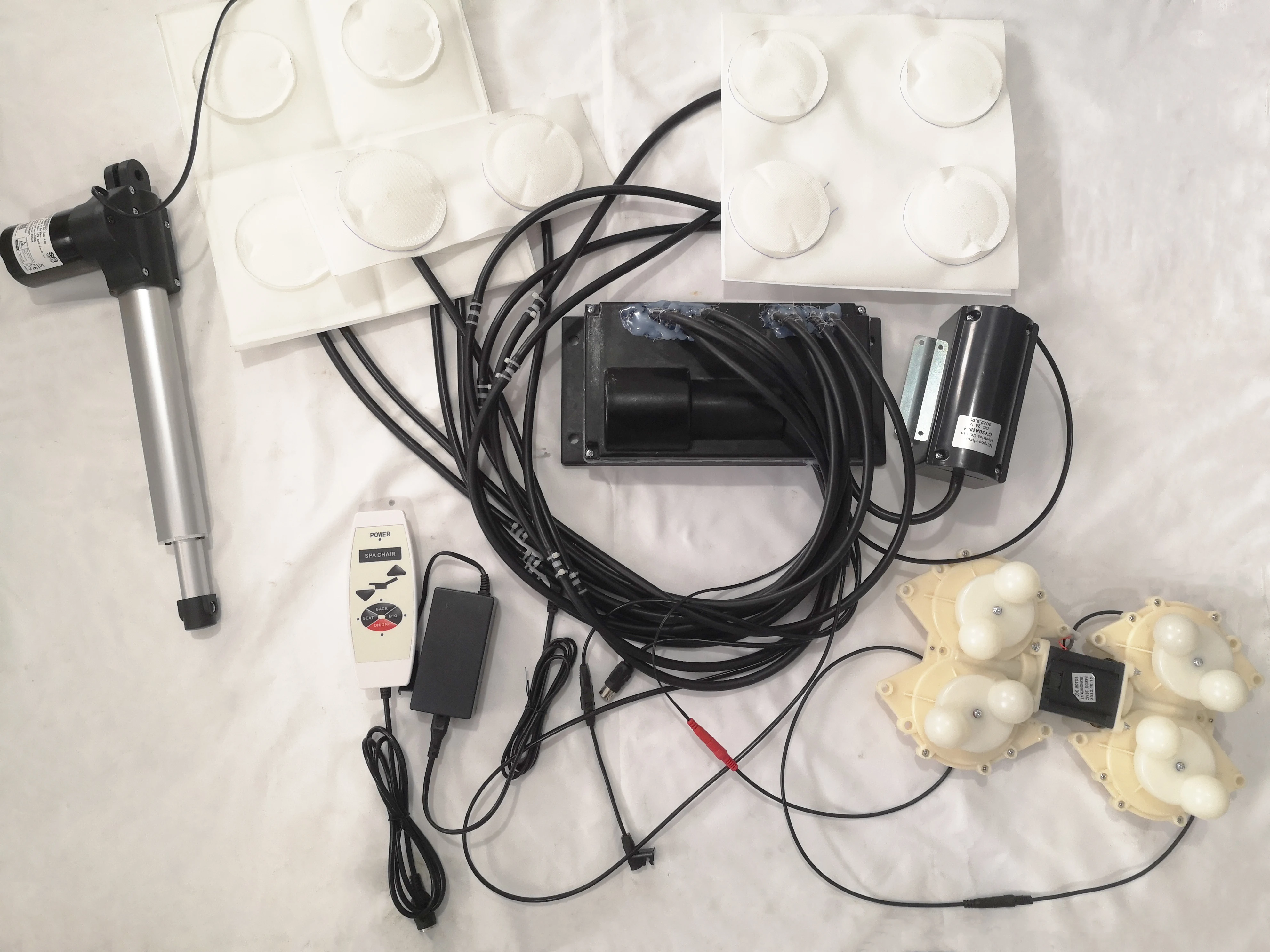 3D Kneading Massage Chair Remote Accessories Chair Mechanism Parts with Air Bag