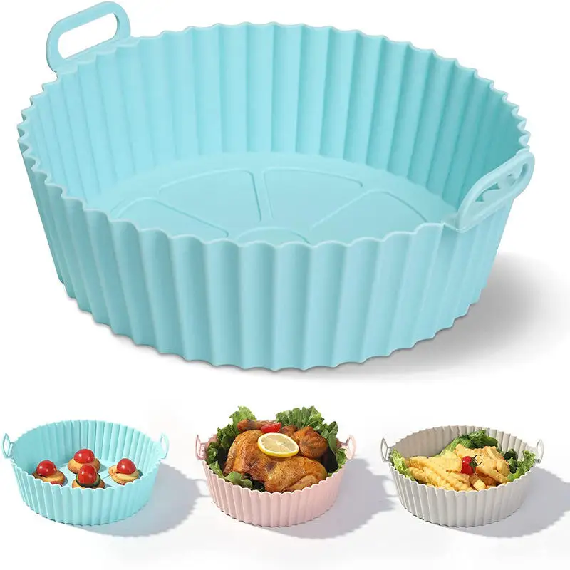 2023  New Innovation Silicone Pad For Air Fryer Silicone Pot Multifunctional Liner Air Fryer Silicone Pot Pan