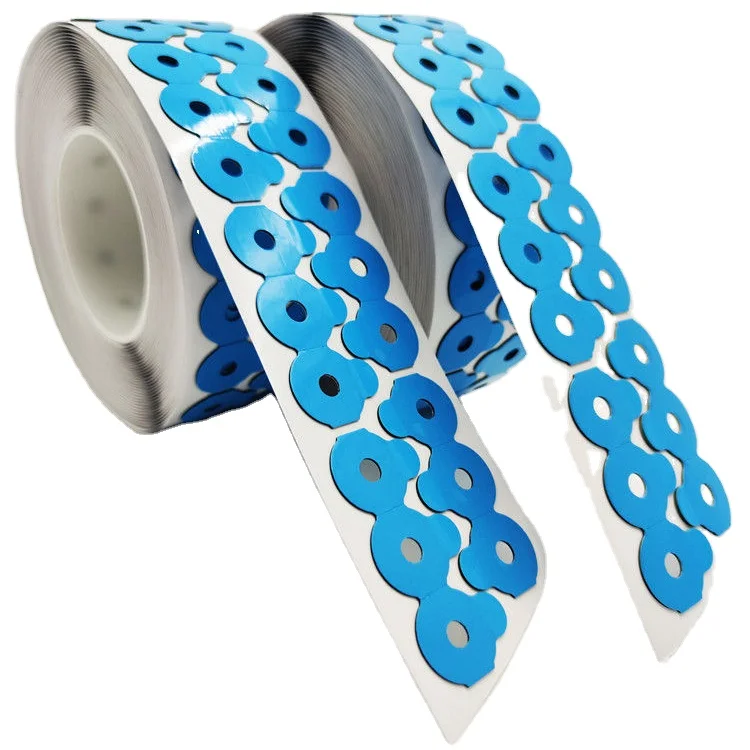 Blue lens blocking pads optical lab parts adhesive lens edging pad waterproof lens blocking pad suitable for variety of lenses