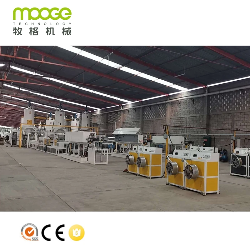 Strap Production Line / Plastic Strap Machine / PP PET Strapping Belt Making Machine