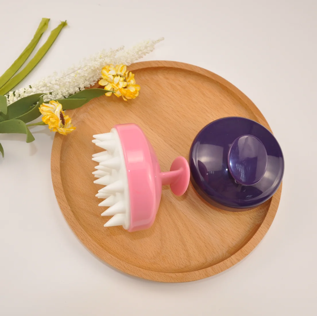 silicone hair scalp massager shampoo brush salon hair scalp massager shampoo brush for hair