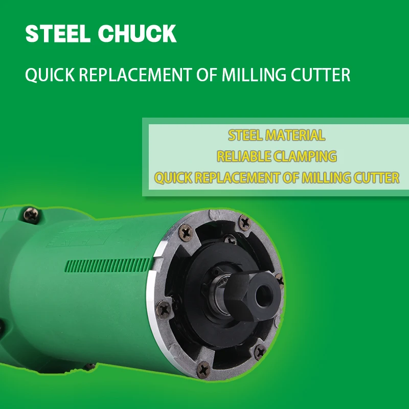 NewBeat 350W Woodworking Milling Engraving Slotting Trimming Machine Handheld Wood Power Trimmer Electric