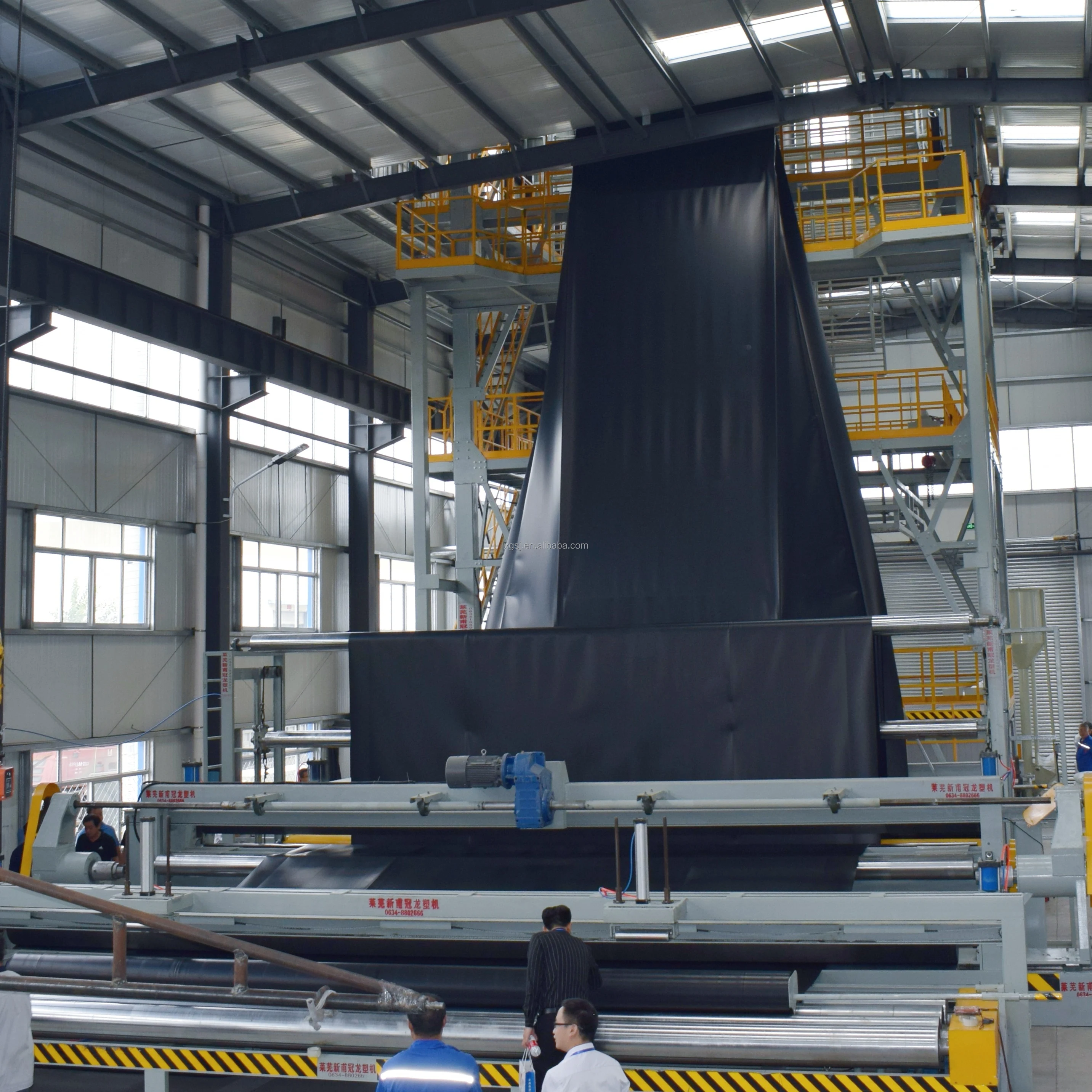 5 6 7 8 9 10 meter width hdpe geomembrana pond liner for construction