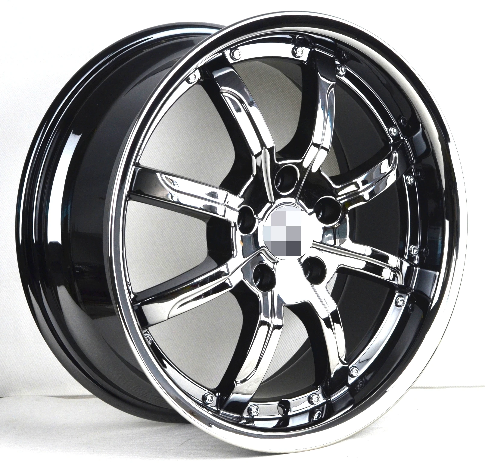 chrome rines alloy wheels 16 inches deep dish fit for 5 holes 16 inch wheels for innova cerchi da 16 5x100