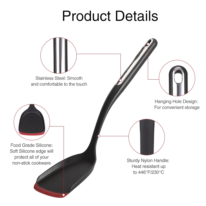 Wholesale 5 in 1 Non Stick Cocina Silicone Home Cooking Tools Kitchen Accessories Utensil Set