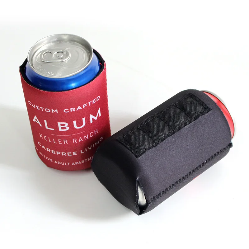 Magnetic Stubby Cooler Insulated Low Moq Tube Drink 12oz Insulated Neoprene Magnetic Stubby Bottle Cooler Holder With Logo