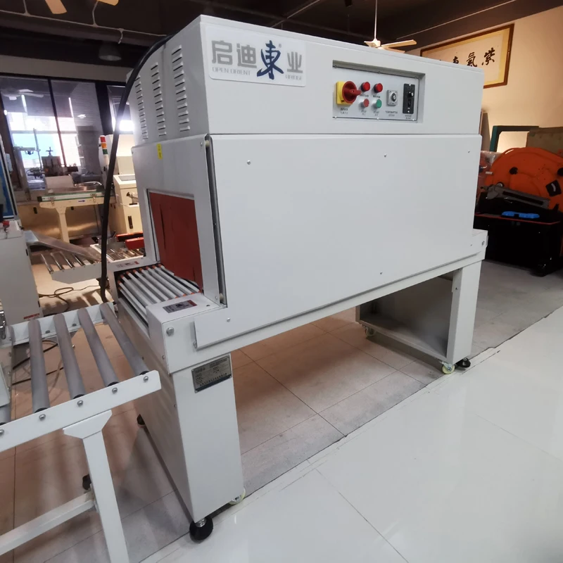 QD-5030 Automated Shrink Packing Wrap Machine Atumatic Shrink Machiene Shirnk Wrapping Tunnel Machine
