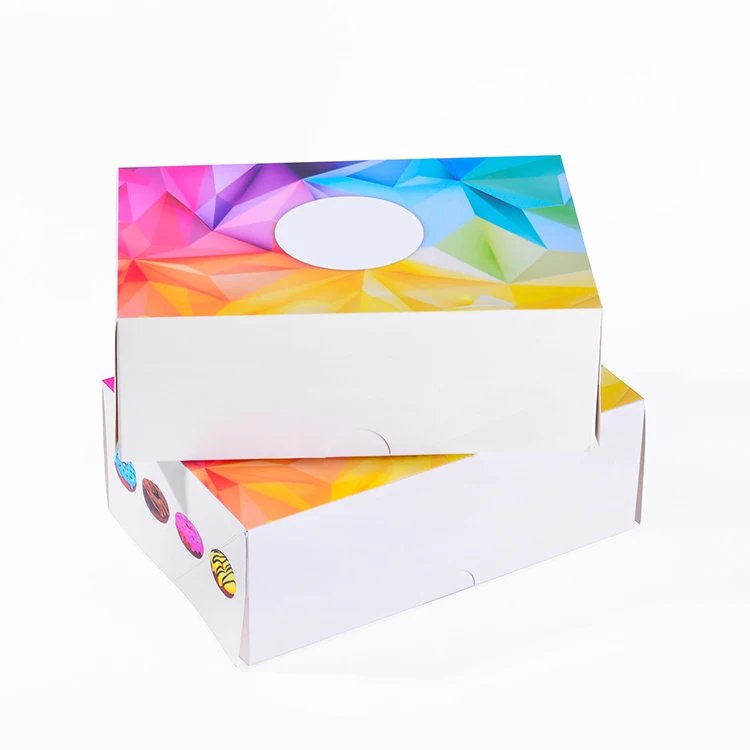 Yuehongkai Various Sizes Custom Cheap Pizza Box With Logo Corrugated Custom Pizza Box Wholesale Box For Pizza cake