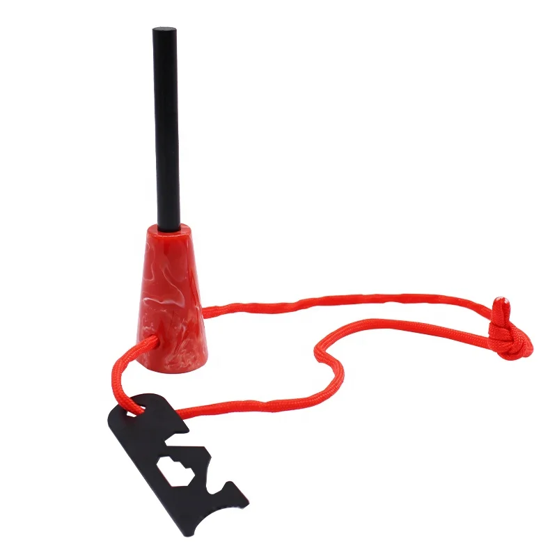 5/16 Inch Thick Magnesium Camping Tool Kit Waterproof Tactical Ferrocerium Rods for Bushcraft Survival