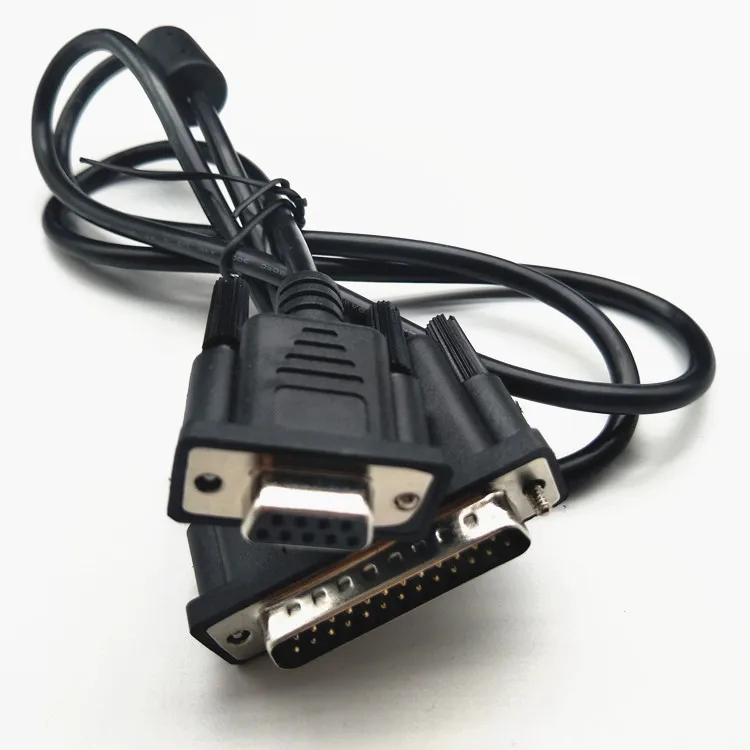 Wholesale High Quality Computer Cables D-sub 25P to DB9 Cables DB25 Male to RS232 Female Cable