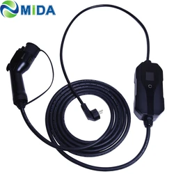 16a/32a MIDA evse portable charger /type 2 ev charger evse wallbox