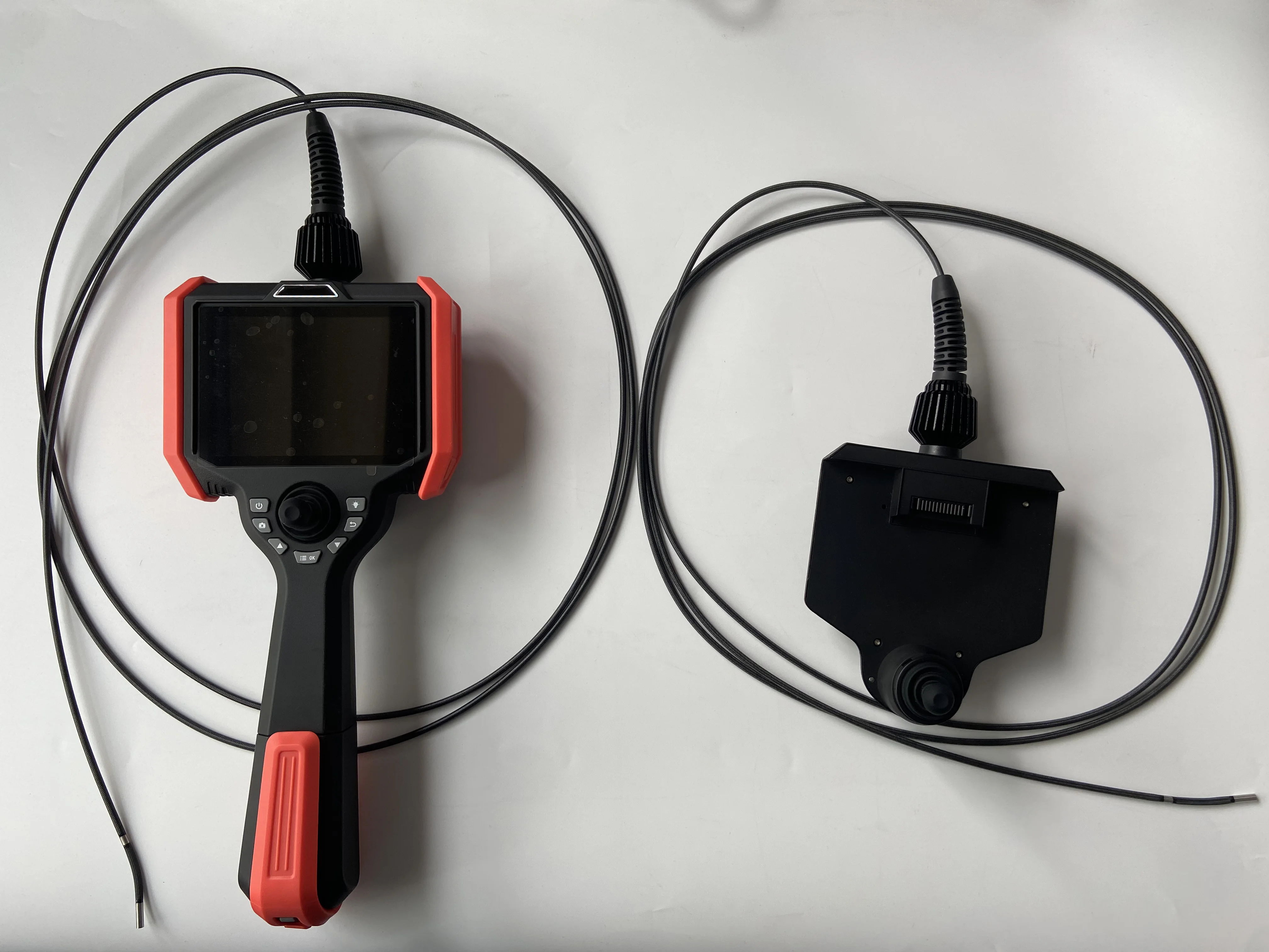 Flexible Industrial Borescope with 6mm Probe Lens, 2Mts Working Cable, 360 Degree Joystick Articulation, 5 Inch Display
