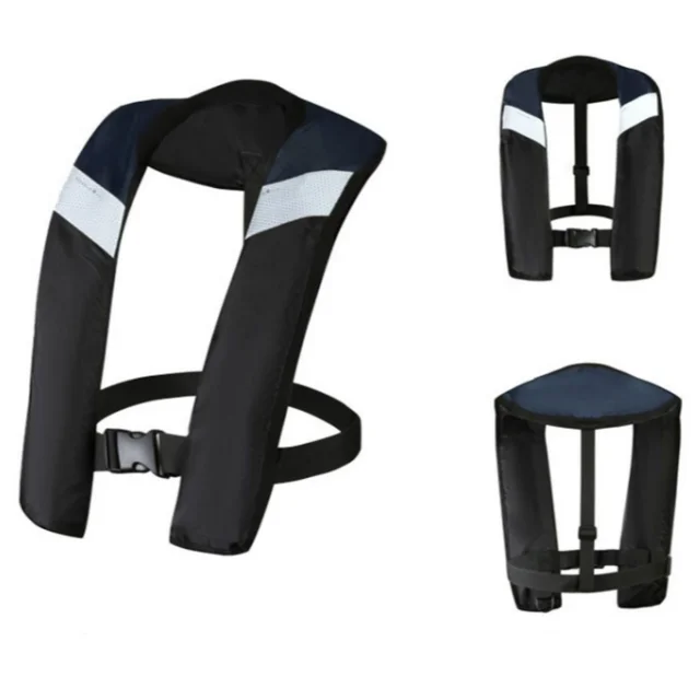 Factory Good Quality 150N Buoyancy Automatic Manual Inflatable Life Jacket Vest