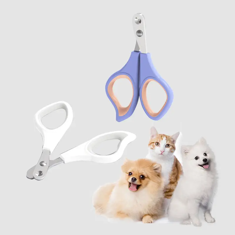 High quality pet grooming product Light Beige cat nail trimmer small dog nail clipper pet cat nail clipper