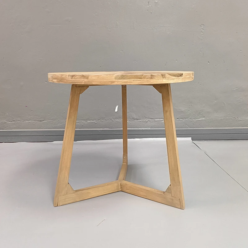 Modern round Log Coffee Table for Home Living Room Furniture Versatile Use-XZ-24927