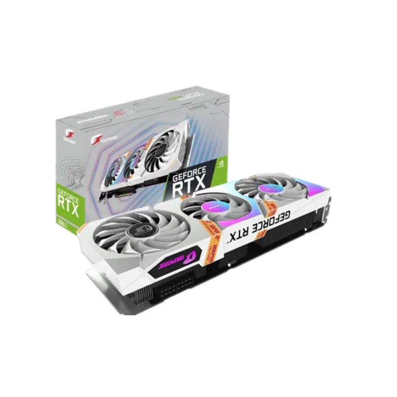 Colorful iGame GeForce RTX 3060 E-sports Gaming Optical Chase Computer Discrete Graphics 3060 Ultra W OC 12G [LHR]