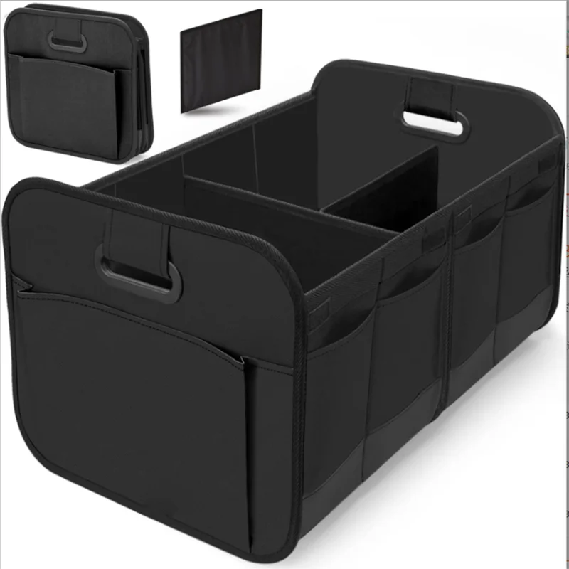 Large capacity foldable car trunk storage box Car storage bag Oxford fabric organizer supplies