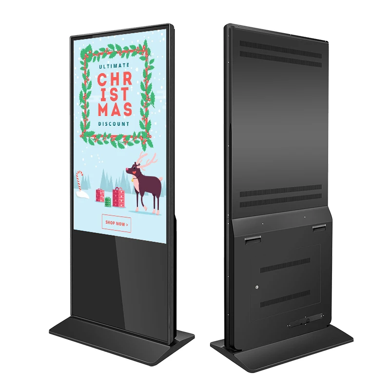 WEIER 32 43 50 55 inch indoor android advertising display tv digital signage touch screen kiosk