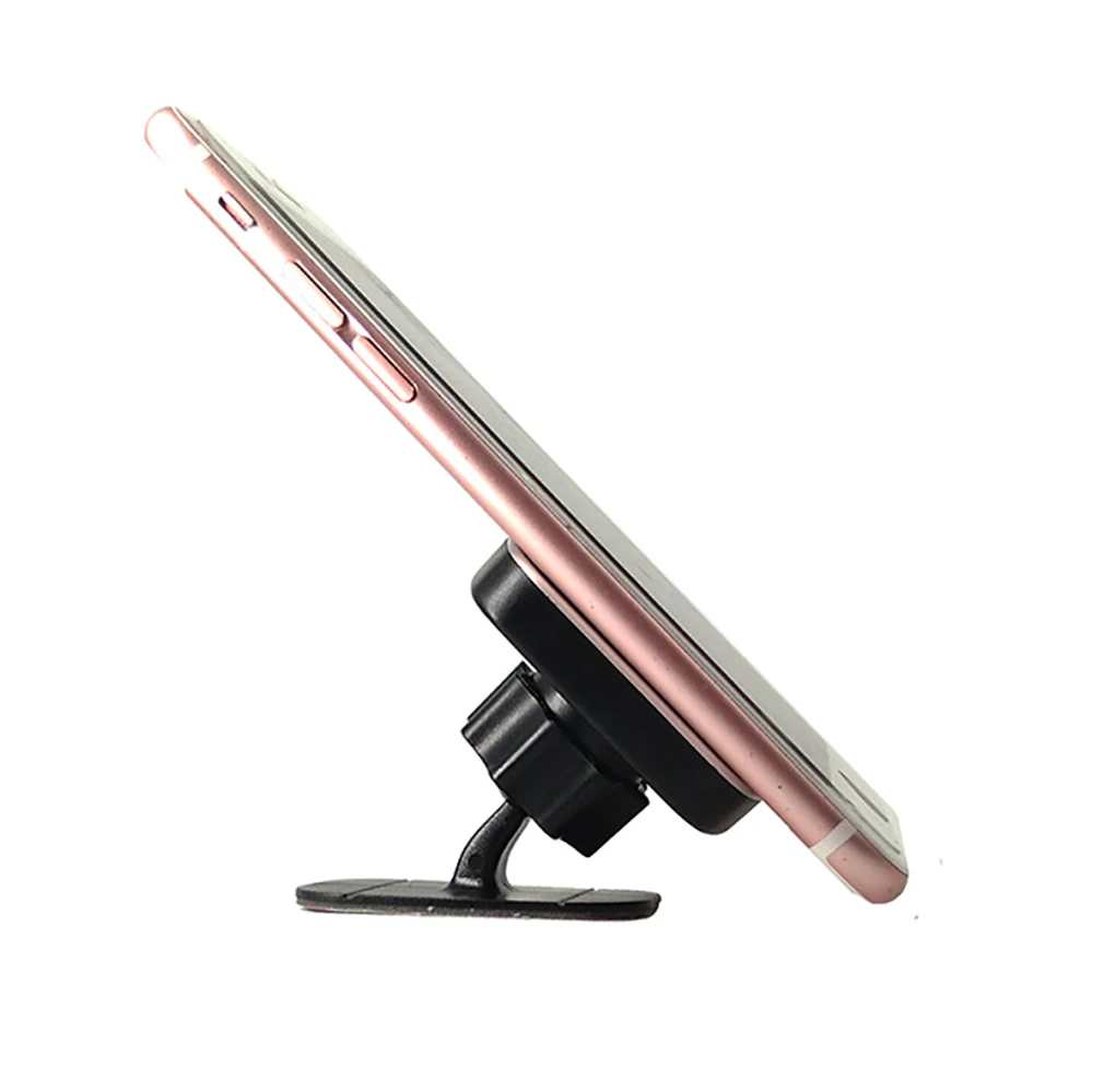 Автомобильный магнитный держатель для телефона, сильный магнит, вращающийся на 360 градусов, универсальный держатель для телефона на приборную панель автомобиля