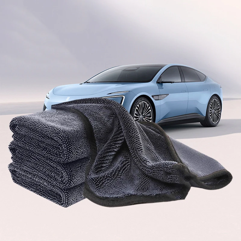 Wholesale Customized 60*90cm Car Care Microfiber Car Wash Cleaning Cloth Hot Selling Car Wash Cleaning Towel