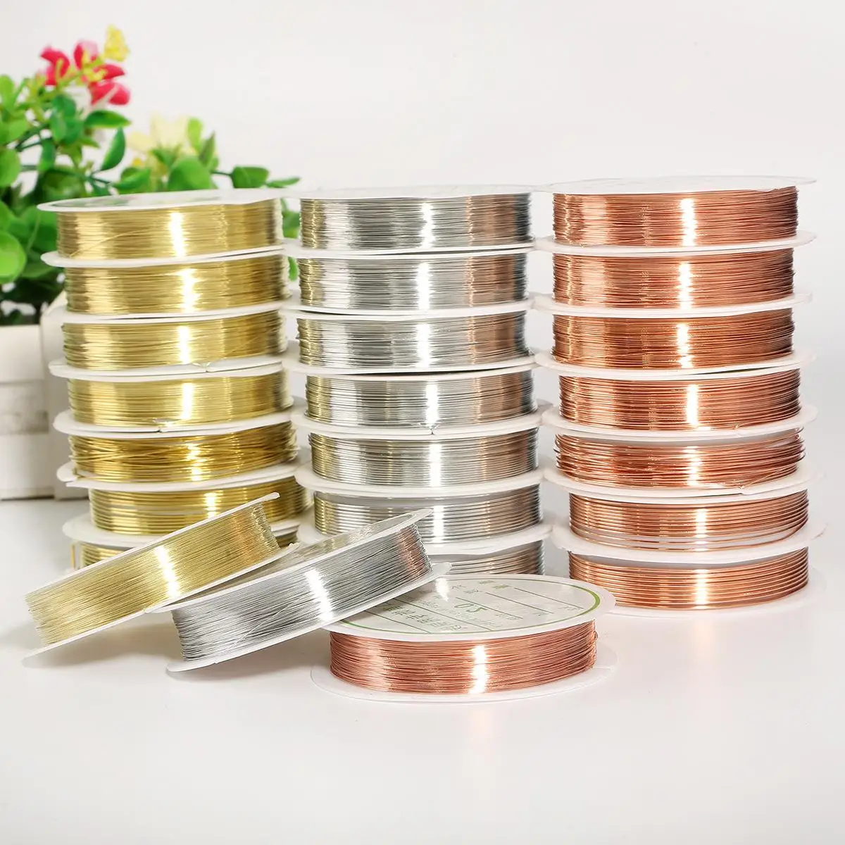 quzhi copper wire setting Copper coil jewelry lead winding diy handicrafts hairpin materials accessories wholesal