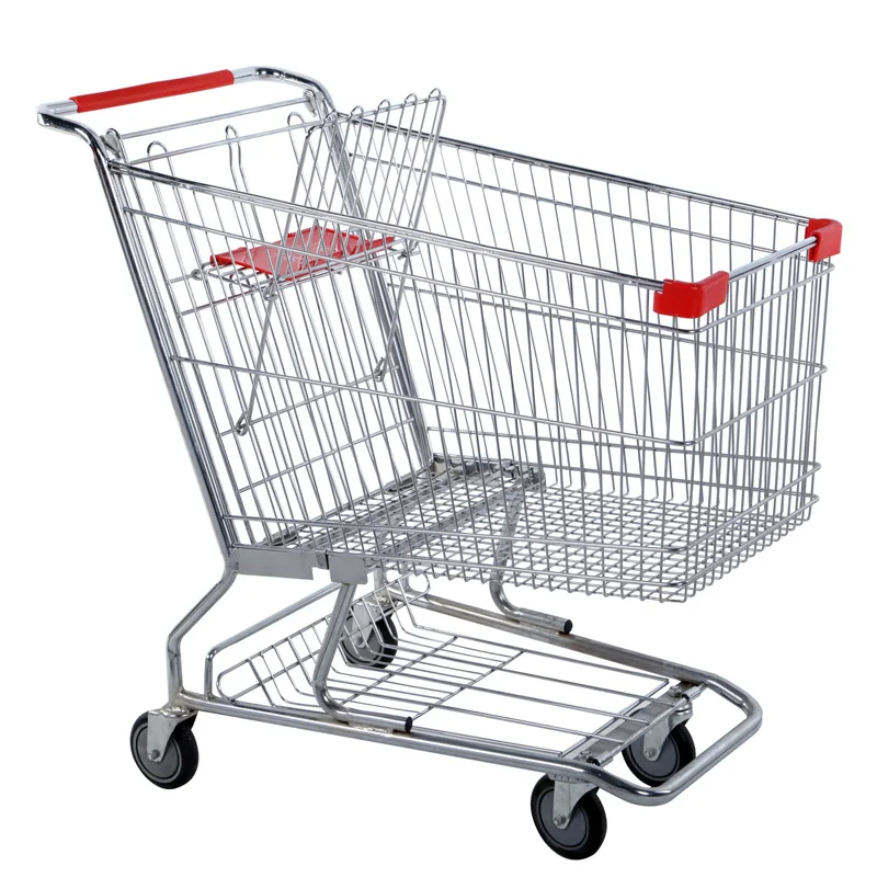 Supermarket Shopping Cart, Large Capacity Shopping Cart For Storing Goods