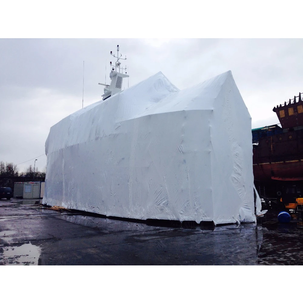 UV protection pe heat shrink wrap construction scaffold tarps