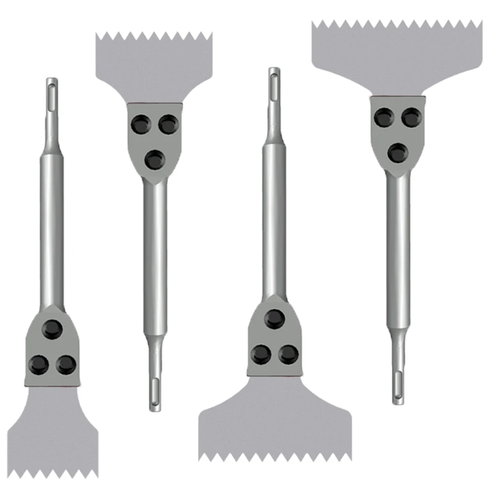 HOANYORE Floor scraper electric hammer replaceable blade scraper brick and tile shovel cement wall removal tool