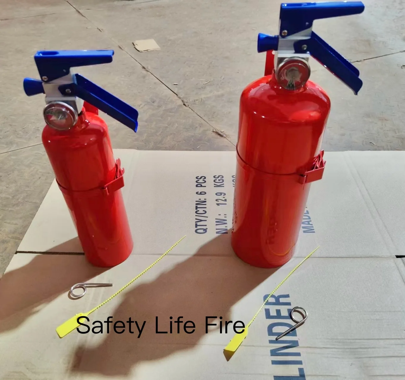 Mexico Australia empty fire extinguisher 12kg 6kg pqs fire extinguisher