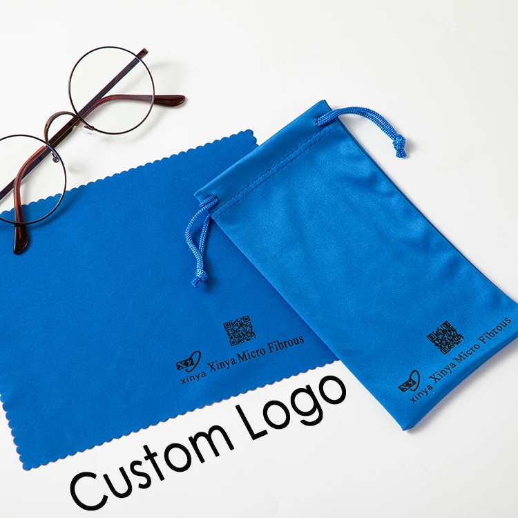100% polyester Wholesale Private Label Custom pattern Microfiber Sunglasses cleaning cloth Camera Wipes for glasses cleaning